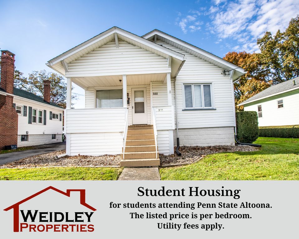 Student Rental 522 E Park Ave Room 1 Altoona, PA Trulia