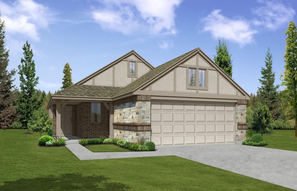 The Melrose Plan in Aubrey Creek Estates, Aubrey, TX 76227