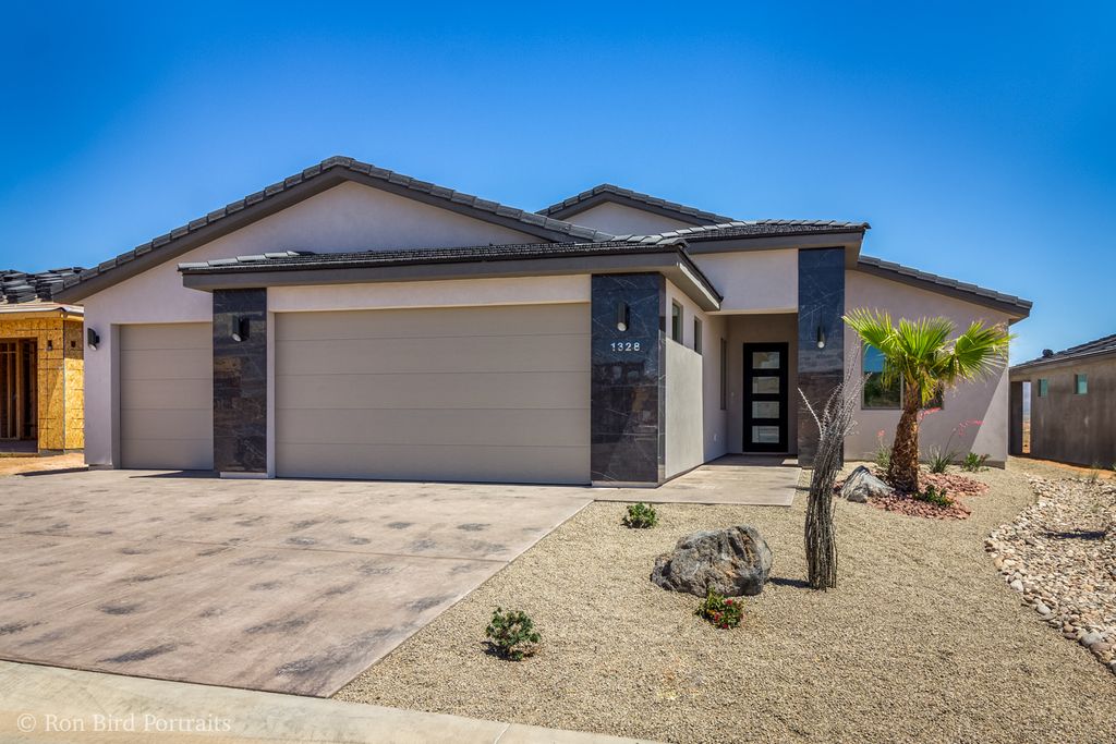 To be Built Limestone Plan in Cambria Phase 2 and 3 - RV GARAGES are available, Mesquite, NV 89027