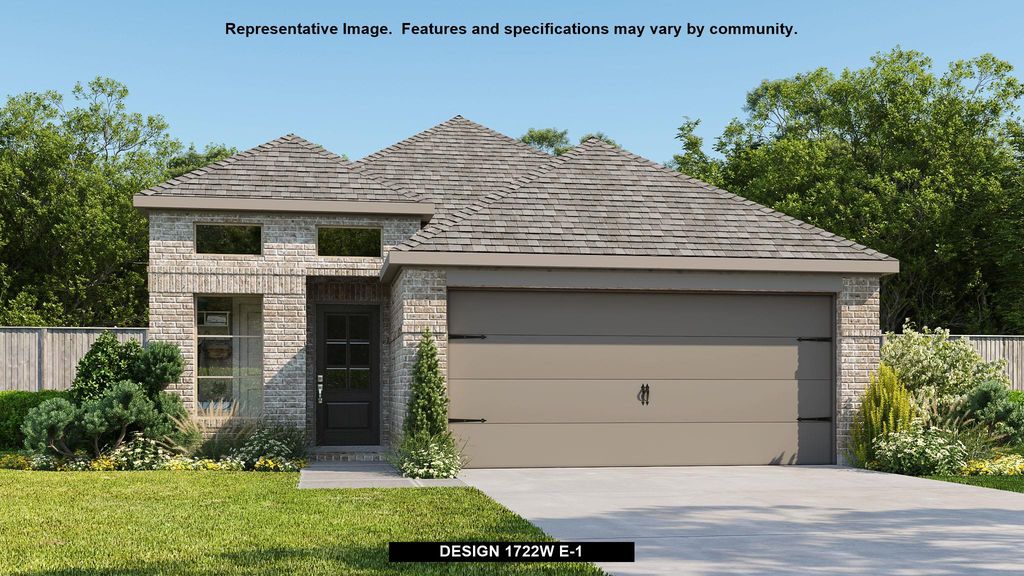 1722W Plan in The Groves 40', Humble, TX 77346