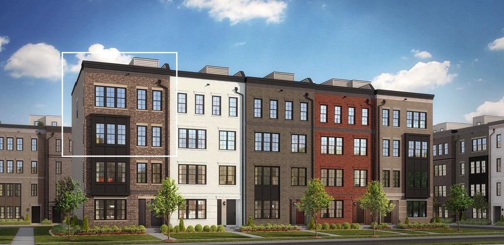 Walney Plan in Metro Walk at Moorefield Station - Lofts, Ashburn, VA 20148