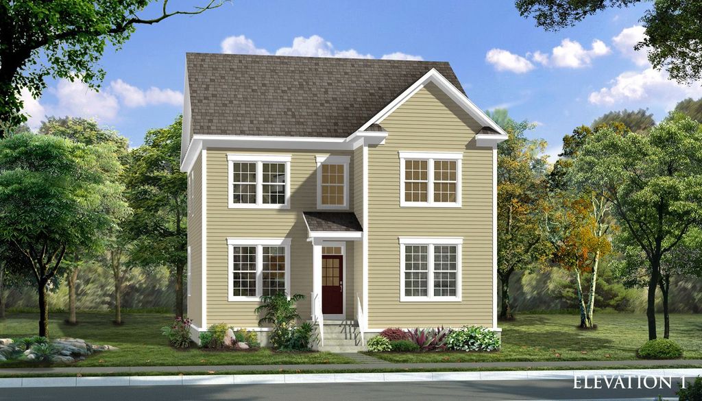 Jefferson II Plan in Canterbury Station Single Family Homes, Frederick, MD 21701