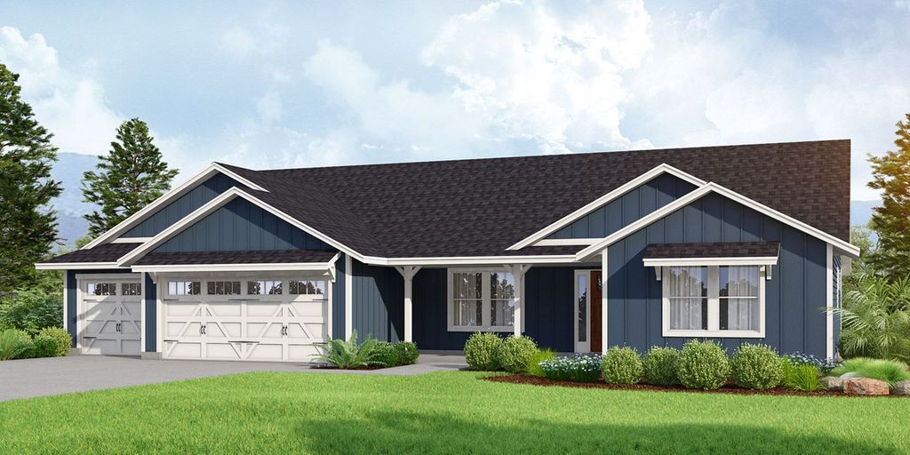 The Josephine - Build On Your Land Plan in Central Washington Design Center, Yakima, WA 98903
