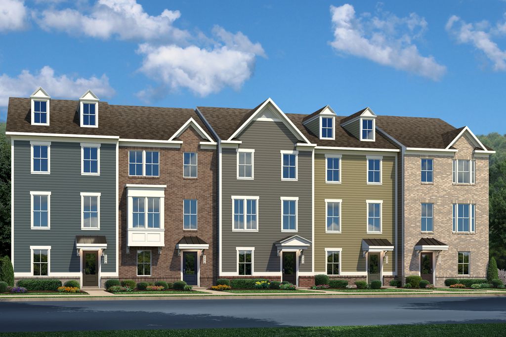 Strauss 2Car Garage Greenleigh Townhomes Middle River, MD Trulia