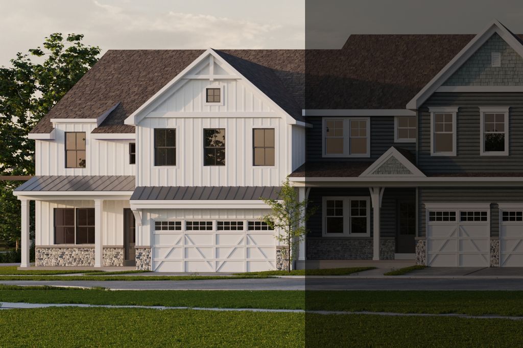 Cumberland Farmhouse - End Unit Plan in Kellerton Villas, Frederick, MD 21702