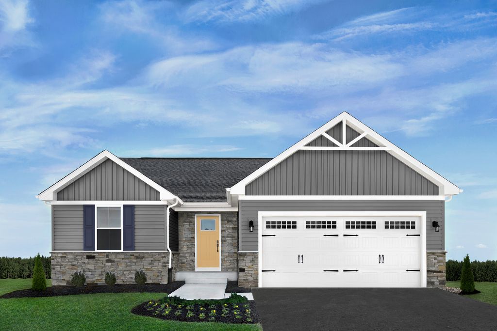 Grand Bahama Plan in Oakwood Heights Ranch Homes, Gibsonia, PA 15044