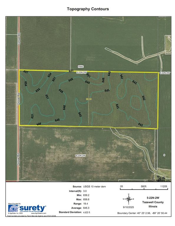 Vacant Grove Rd, Armington, IL 61721
