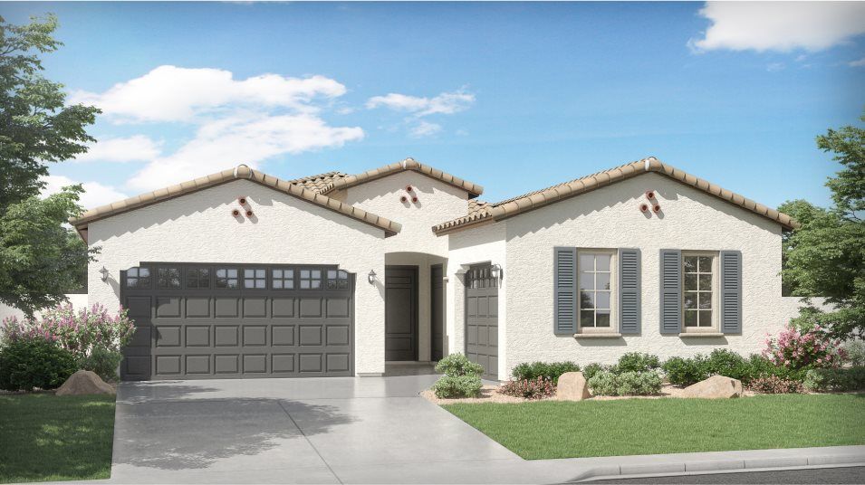 Trillium Plan 4585 in Asher Pointe : Signature, Chandler, AZ 85225