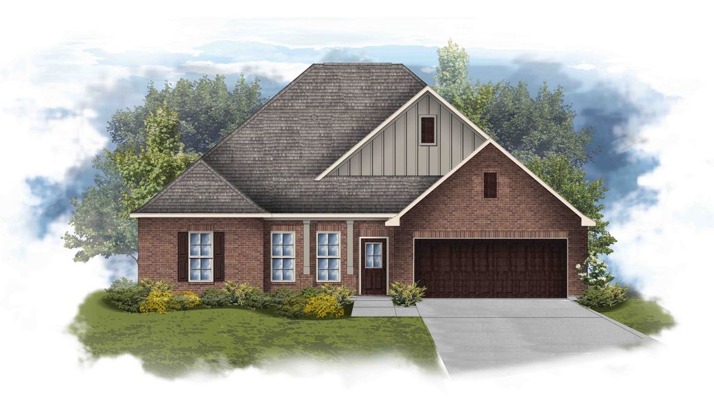 Comstock III H Plan in High Point, Gulfport, MS 39503