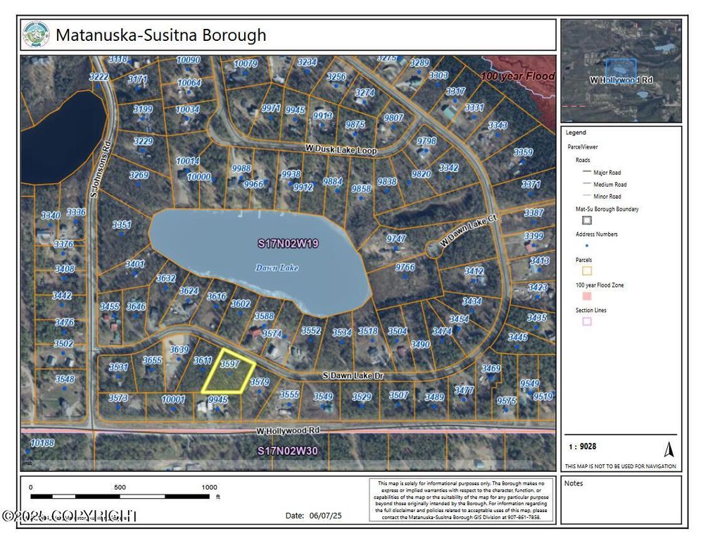 3597 S  Dawn Lake Dr, Wasilla, AK 99623