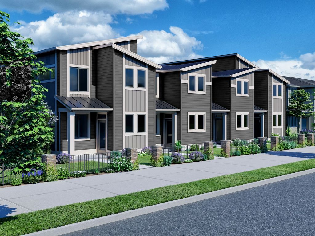The Pioneer Townhome - Butternut Creek Plan in Butternut Creek, Hillsboro, OR 97123