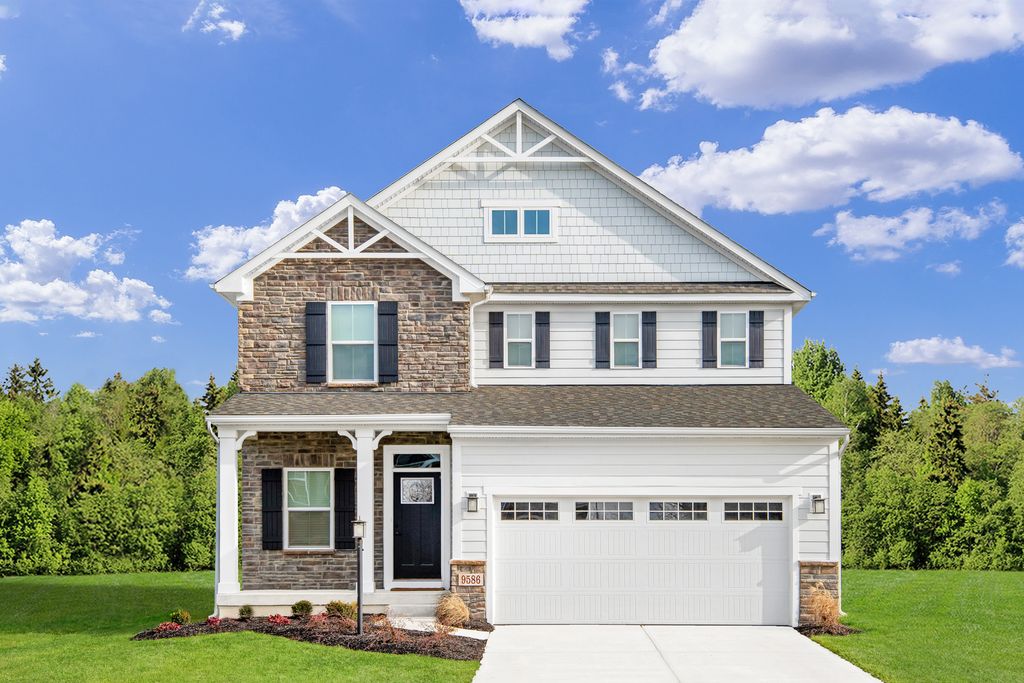 Allegheny w/ Finished Basement Plan in Woodsong Meadows, Middlefield, OH 44062