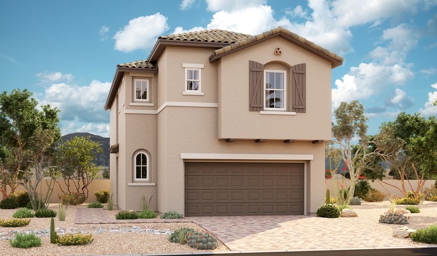 Hibiscus Plan in Dove Point Place, Las Vegas, NV 89130