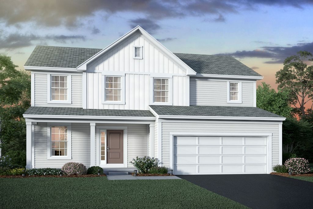 Dearborn Plan in Homes at Foxfire, Commercial Pt, OH 43116