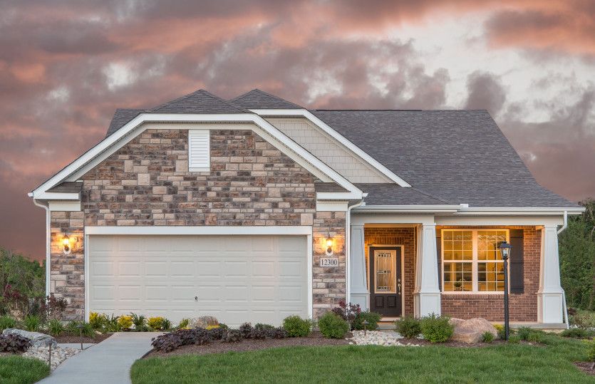 Castle Rock Plan in Hyatts Crossing, Powell, OH 43065