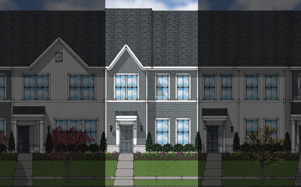Hibiscus Plan in Parkstone Village, Knightdale, NC 27545