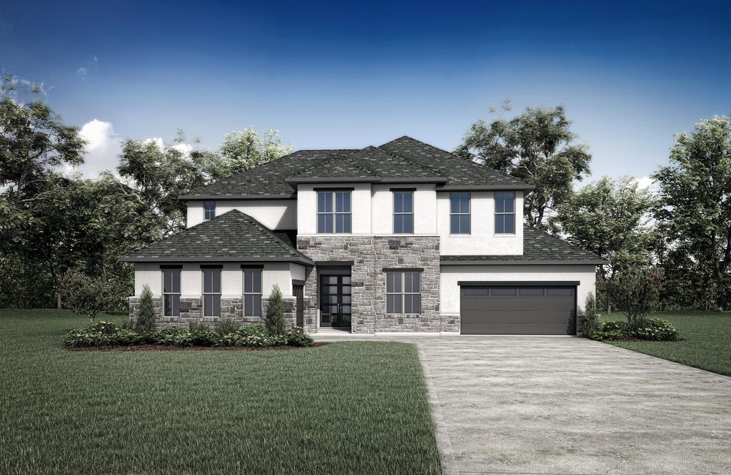 BRIARGATE Plan in Trinity Falls 70', McKinney, TX 75071