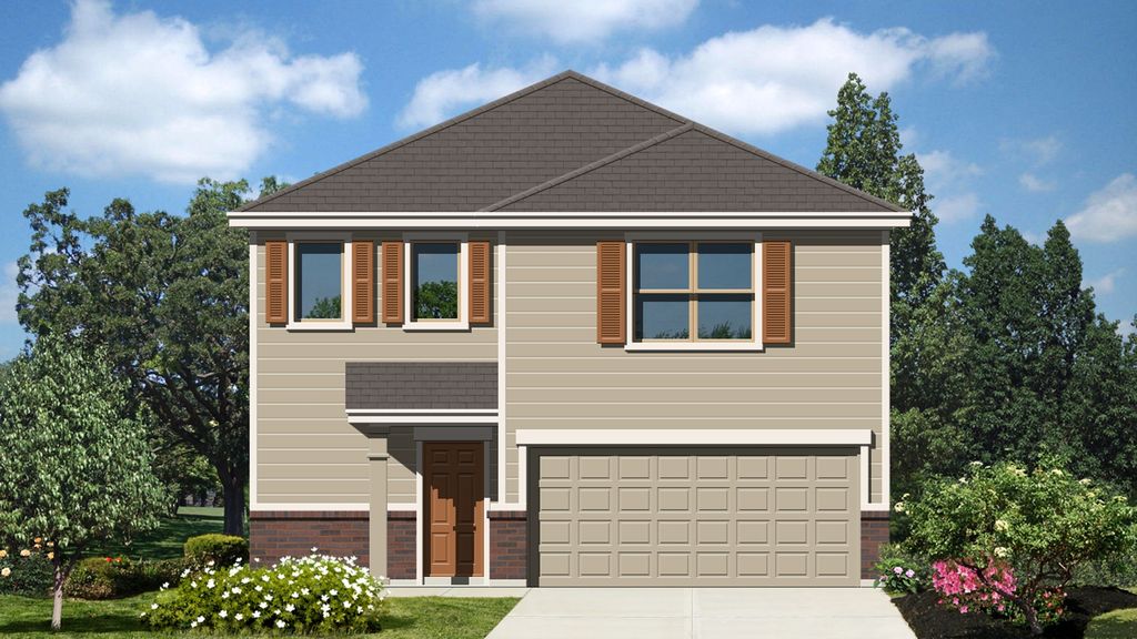 Johnson II Plan in Shiloh Highland, Laredo, TX 78045