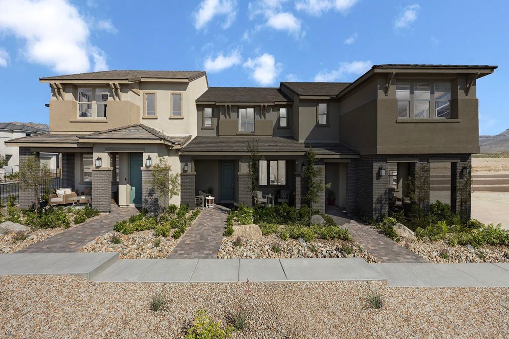 Plan 1809 End Unit Modeled Groves at Caldwell Park at Summerlin