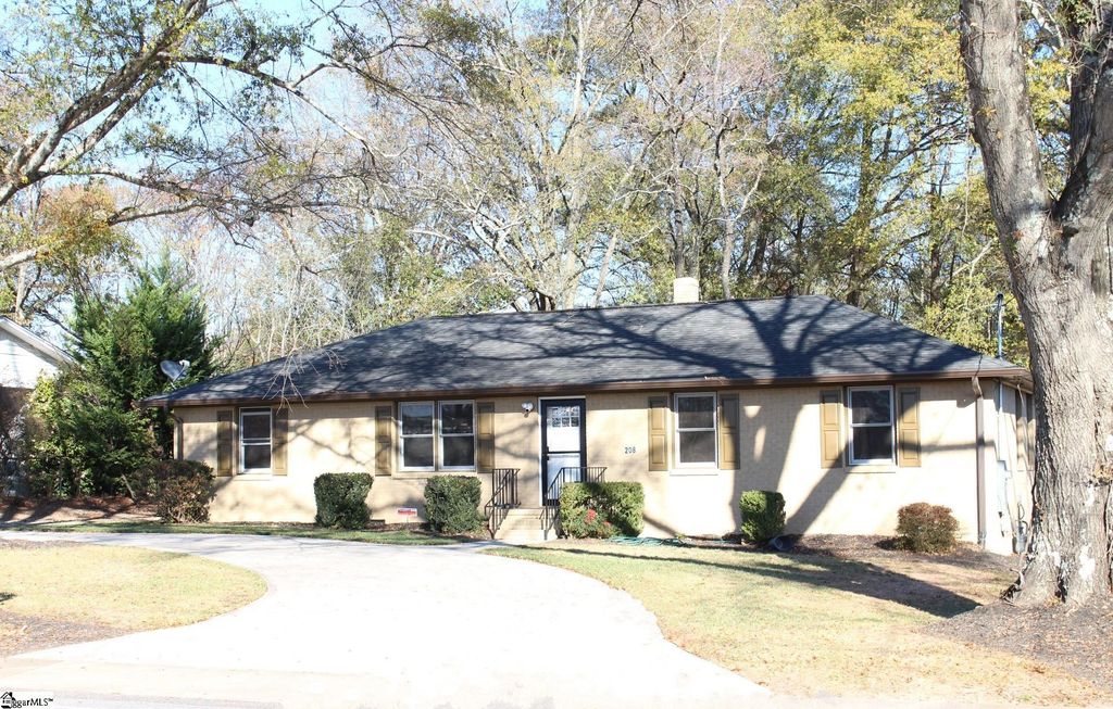 208 Pine Knoll Dr, Greenville, SC 29609 MLS 1513890 Trulia