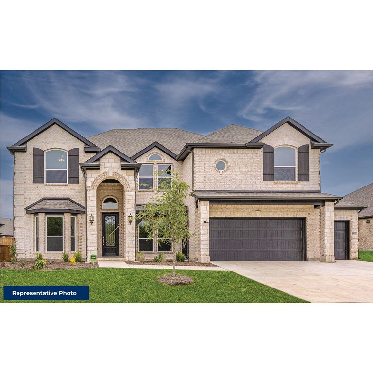 Stonehaven 2F Plan in Oaks of North Grove, Waxahachie, TX 75165