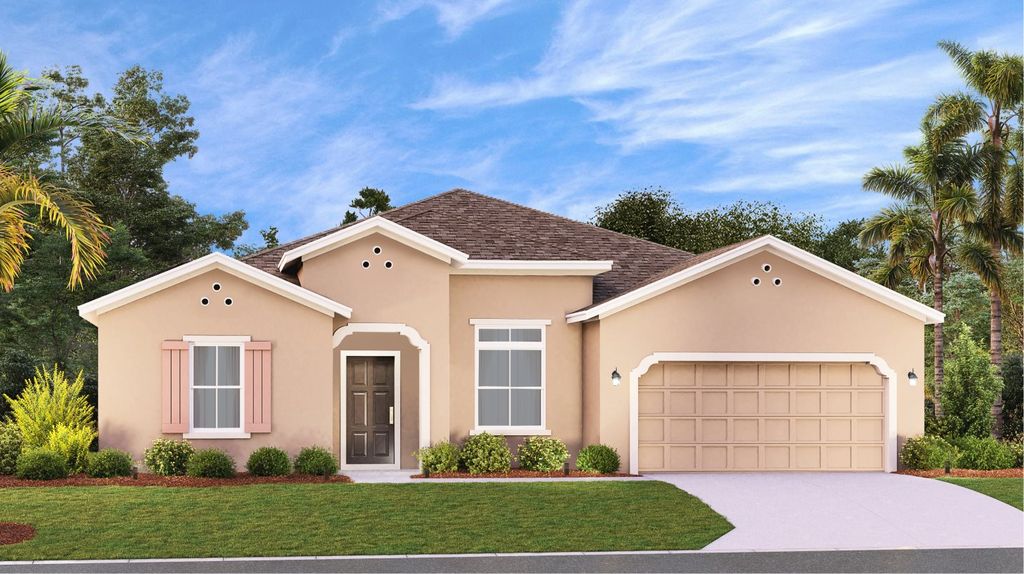 Inverness II Plan in Trinity Lakes : Executive Collection, Groveland, FL 34736