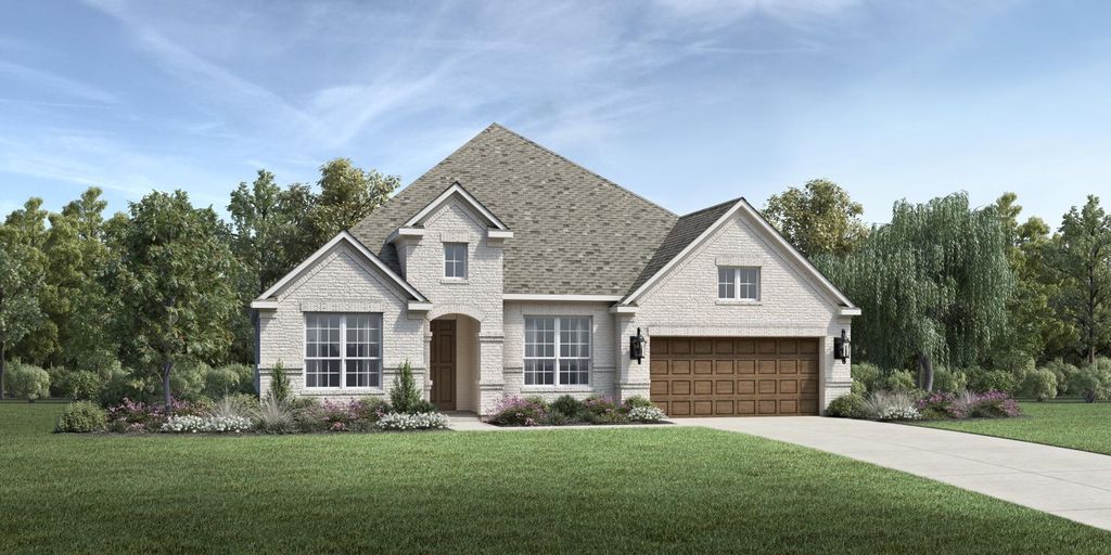Halsell Plan in Toll Brothers at Harvest - Select Collection, Argyle, TX 76226