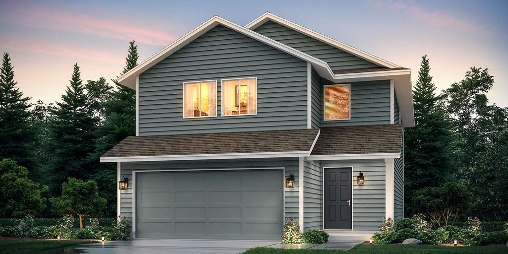 The Ruby - Build On Your Land Plan in Oregon Coast Design Center, Lincoln City, OR 97367