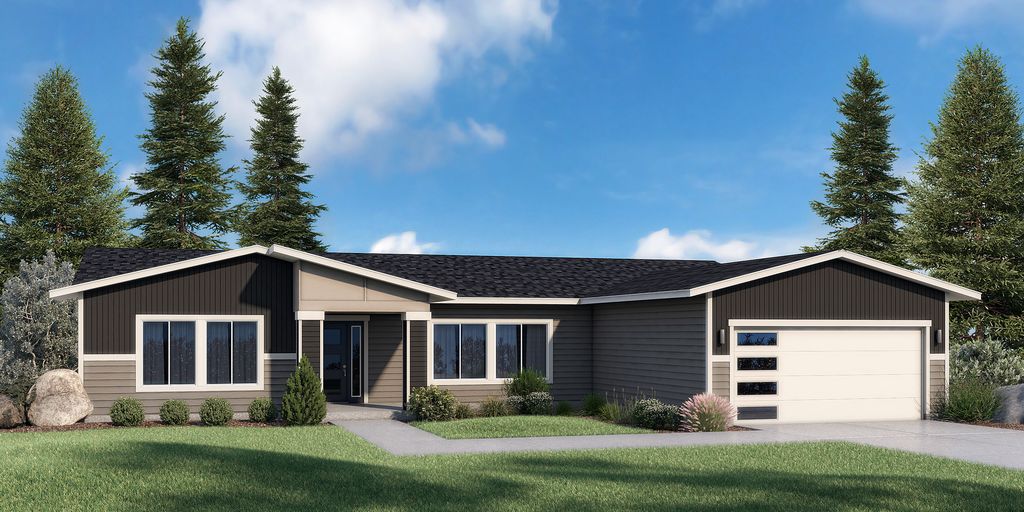 The Lewisville - Build On Your Land Plan in Magic Valley - Build On Your Own Land - Design Center, Twin Falls, ID 83301