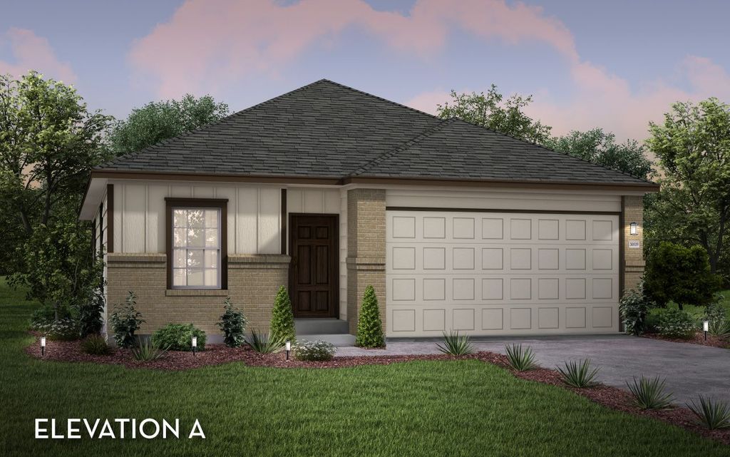 Pedernales Plan in Massey Oaks, Pearland, TX 77584