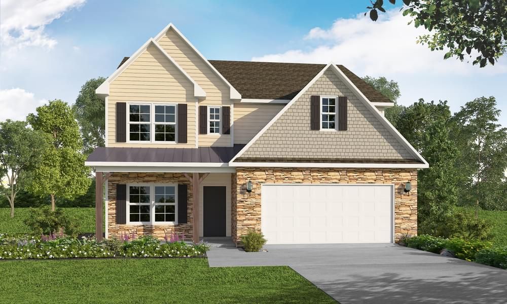 Rivermist Plan in Province Grande at Olde Liberty, Youngsville, NC 27596
