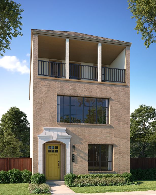Cambridge Traditional Plan in Merion at Midtown Park, Dallas, TX 75231