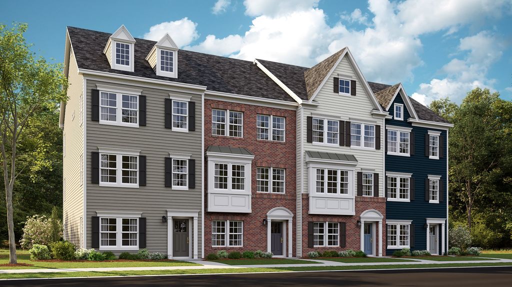 Arcadia Non Garage Plan in Sycamore Ridge : Townhome Collection, Frederick, MD 21702