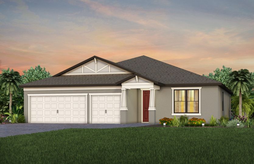 Bloomfield Plan in The Strand at Cedar Grove, North Port, FL 34289