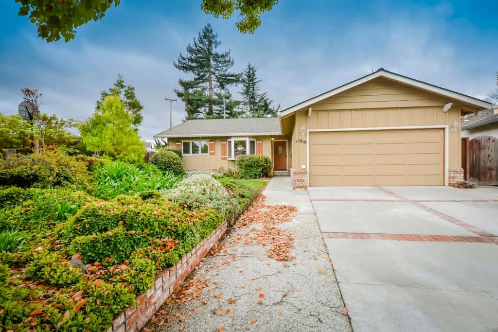 1019 September Dr, Cupertino, CA 3 Bed, 2 Bath SingleFamily Home