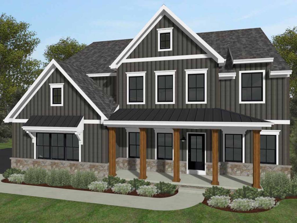 Devonshire Farmhouse Plan in Meadows at Seneca Creek, Damascus, MD 20872
