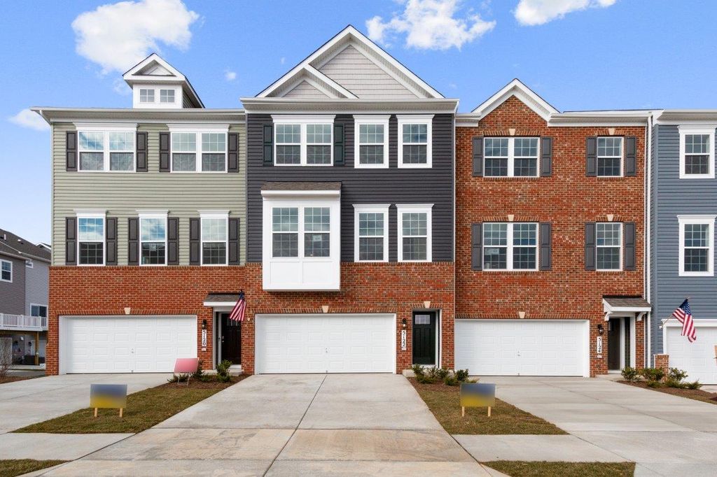 AUBURN Plan in Westview South Townhomes, Frederick, MD 21704