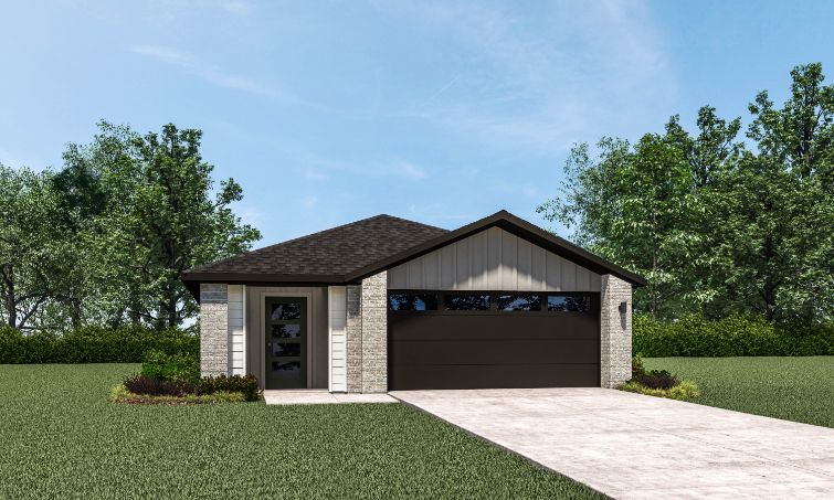 Diana Plan in Modern Midtown Reserve, College Station, TX 77845