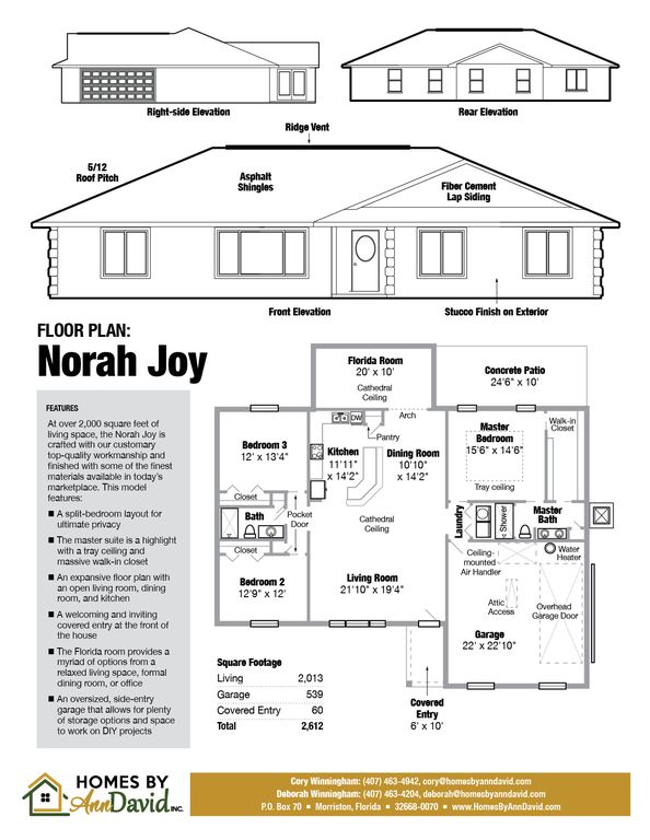 Norah Joy Plan in Citrus Springs, Dunnellon, FL 34434