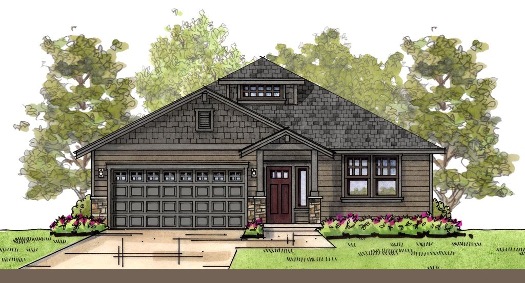 WP Madison Plan in Woods Point Active Adult Community, Ferndale, WA 98248