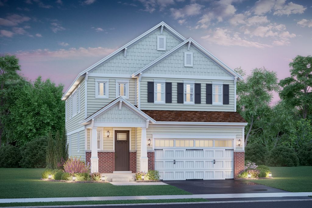 Henley II Plan in Villas at the Commons, Hawthorn Woods, IL 60047