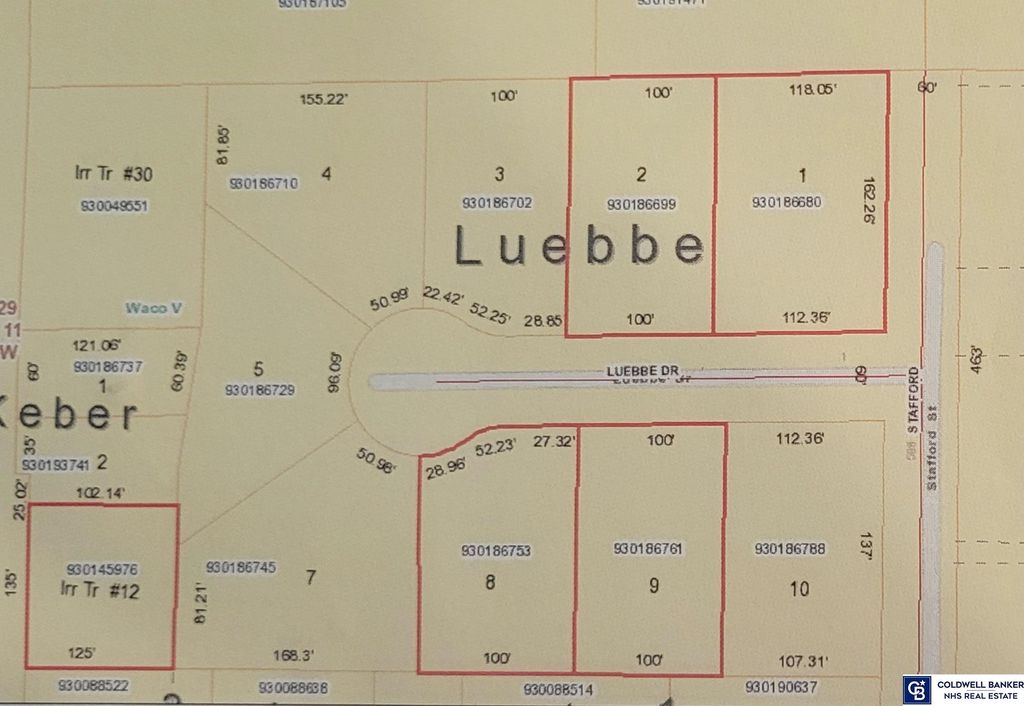 Lot 2 Luebbes Subdivision, Waco, NE 68460