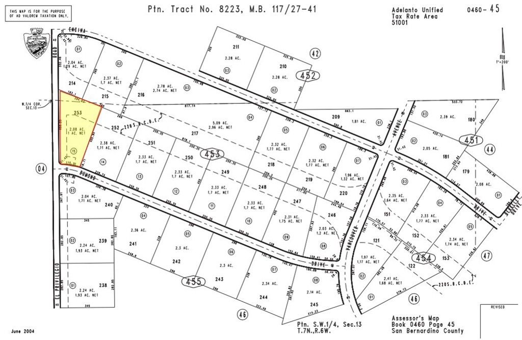El Privilegio Rd 253, Adelanto, CA 92301 Lot/Land for Sale MLS