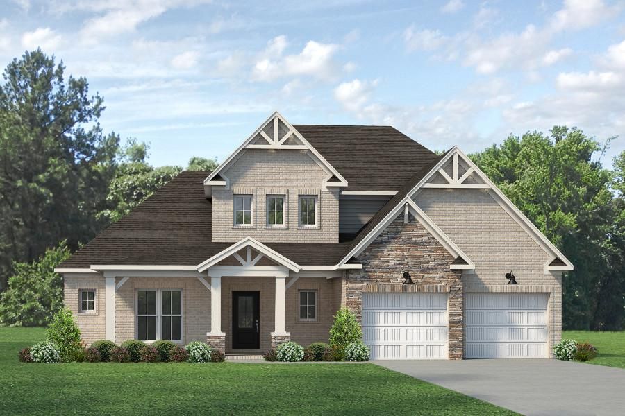 Theodore Roosevelt IV w/ WOB - Waterside Plan in Berkshire, Newburgh, IN 47630