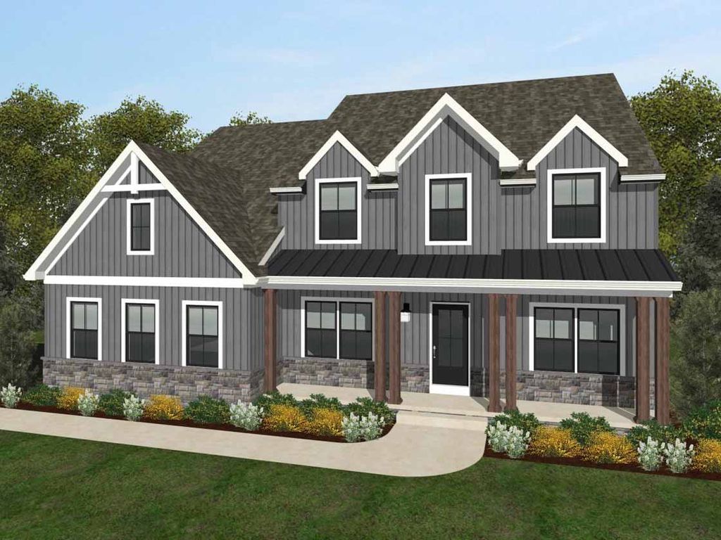 Ethan Farmhouse Plan in The Sanctuary at Liberty Hills, Finksburg, MD 21048