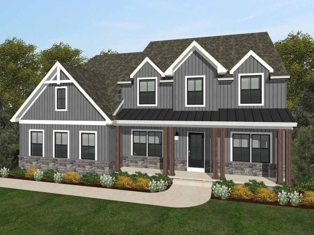 Ethan Farmhouse Plan in Cascade Landing, Ellicott City, MD 21043