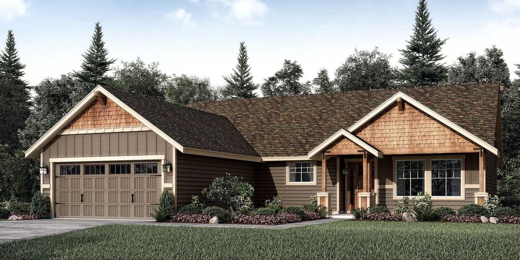 The Winchester - Build On Your Land Plan in Oregon Coast Design Center, Lincoln City, OR 97367