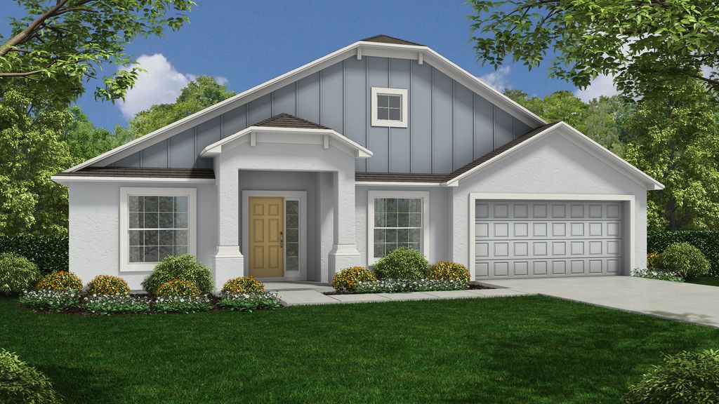 The Williamsburg Plan in On Your Lot - Polk County, Lakeland, FL 33813