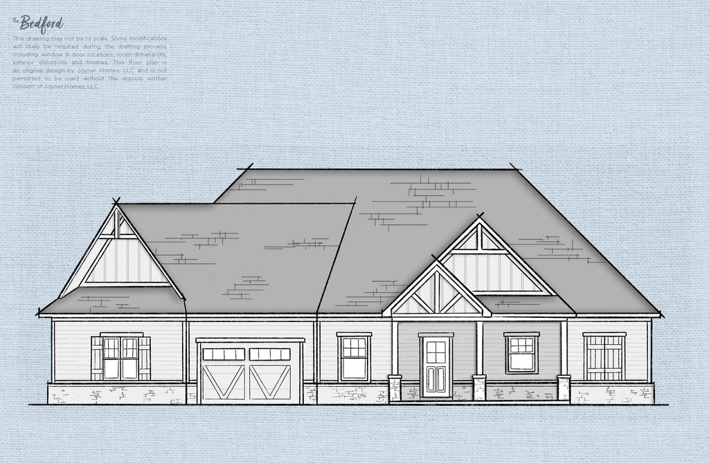 The Bedford - Build On Your Lot Plan in Build On Your Lot, Greenfield, IN 46140