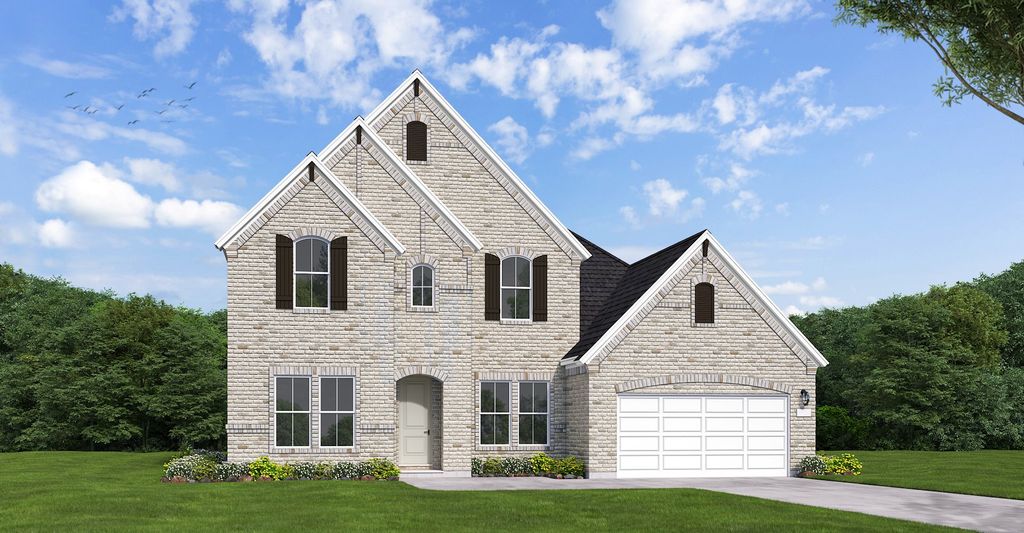 Shepherd Plan in Sandbrock Ranch, Aubrey, TX 76227